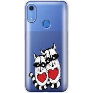 Силіконовий чохол BoxFace Huawei Y6s Raccoons in love (38865-cc29)