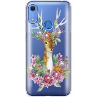 Силіконовий чохол BoxFace Huawei Y6s Deer with flowers (938865-rs5)