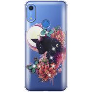 Силіконовий чохол BoxFace Huawei Y6s Cat in Flowers (938865-rs10)
