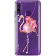 Силіконовий чохол BoxFace Huawei Y6p Floral Flamingo (40018-cc12)