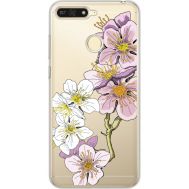 Силіконовий чохол BoxFace Huawei Y6 Prime 2018 / Honor 7A Pro Cherry Blossom (34998-cc4)