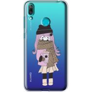 Силіконовий чохол BoxFace Huawei Y7 2019 Winter Morning Girl (36046-cc61)