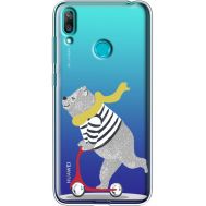 Силіконовий чохол BoxFace Huawei Y7 2019 Happy Bear (36046-cc10)