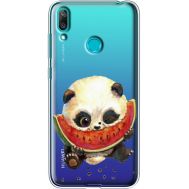 Силіконовий чохол BoxFace Huawei Y7 2019 Little Panda (36046-cc21)