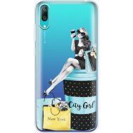Силіконовий чохол BoxFace Huawei Y7 Pro 2019 City Girl (36681-cc56)