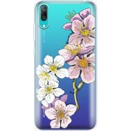 Силіконовий чохол BoxFace Huawei Y7 Pro 2019 Cherry Blossom (36681-cc4)