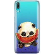 Силіконовий чохол BoxFace Huawei Y7 Pro 2019 Little Panda (36681-cc21)