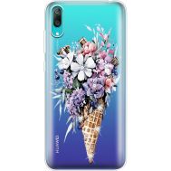 Силіконовий чохол BoxFace Huawei Y7 Pro 2019 Ice Cream Flowers (936681-rs17)