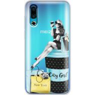 Силіконовий чохол BoxFace Meizu 16s City Girl (37984-cc56)