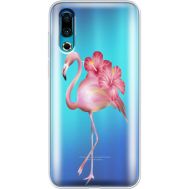 Силіконовий чохол BoxFace Meizu 16s Floral Flamingo (37984-cc12)