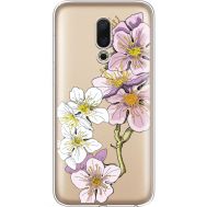 Силіконовий чохол BoxFace Meizu 16 Cherry Blossom (35190-cc4)