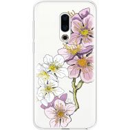 Силіконовий чохол BoxFace Meizu 16th Cherry Blossom (35189-cc4)
