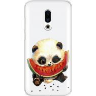Силіконовий чохол BoxFace Meizu 16 Plus Little Panda (35584-cc21)