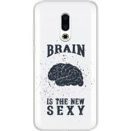 Силіконовий чохол BoxFace Meizu 16 Plus Sexy Brain (35584-cc47)