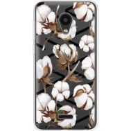 Силіконовий чохол BoxFace Meizu C9 Cotton flowers (35757-cc50)
