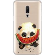Силіконовий чохол BoxFace Meizu 15 Plus Little Panda (35783-cc21)