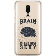 Силіконовий чохол BoxFace Meizu 16X Sexy Brain (35843-cc47)
