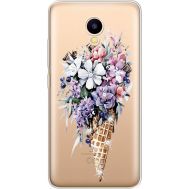Силіконовий чохол BoxFace Meizu M5C Ice Cream Flowers (935051-rs17)