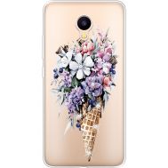 Силіконовий чохол BoxFace Meizu M3 Ice Cream Flowers (935365-rs17)