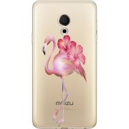 Силіконовий чохол BoxFace Meizu M15 (15 Lite) Floral Flamingo (35007-cc12)