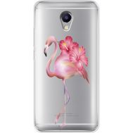 Силіконовий чохол BoxFace Meizu M5 Note Floral Flamingo (35009-cc12)