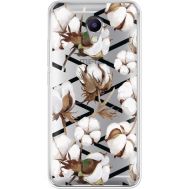 Силіконовий чохол BoxFace Meizu M5 Note Cotton flowers (35009-cc50)