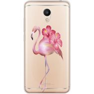 Силіконовий чохол BoxFace Meizu M6 Floral Flamingo (35010-cc12)