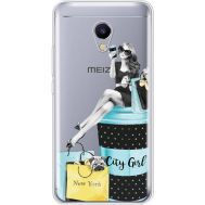 Силіконовий чохол BoxFace Meizu M5s City Girl (35041-cc56)