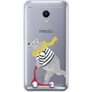 Силіконовий чохол BoxFace Meizu M5s Happy Bear (35041-cc10)