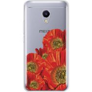 Силіконовий чохол BoxFace Meizu M5s Red Poppies (35041-cc44)