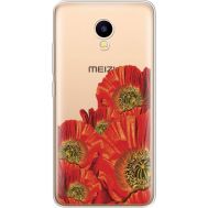 Силіконовий чохол BoxFace Meizu M5C Red Poppies (35051-cc44)