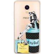 Силіконовий чохол BoxFace Meizu M3 City Girl (35365-cc56)