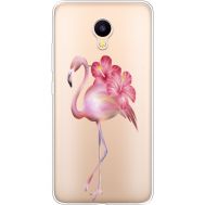 Силіконовий чохол BoxFace Meizu M3 Floral Flamingo (35365-cc12)