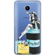 Силіконовий чохол BoxFace Meizu M5 City Girl (35998-cc56)
