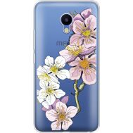 Силіконовий чохол BoxFace Meizu M5 Cherry Blossom (35998-cc4)