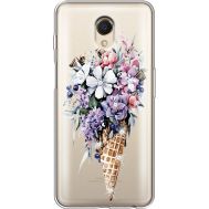 Силіконовий чохол BoxFace Meizu M6s Ice Cream Flowers (935011-rs17)