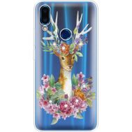 Силіконовий чохол BoxFace Meizu Note 9 Deer with flowers (936864-rs5)