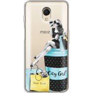 Силіконовий чохол BoxFace Meizu M6s City Girl (35011-cc56)