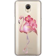 Силіконовий чохол BoxFace Meizu M6s Floral Flamingo (35011-cc12)