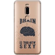 Силіконовий чохол BoxFace Meizu M8 Sexy Brain (35866-cc47)
