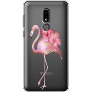 Силіконовий чохол BoxFace Meizu M8 Lite Floral Flamingo (35869-cc12)