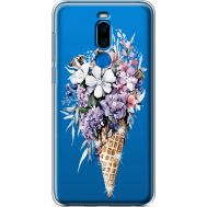 Силіконовий чохол BoxFace Meizu X8 Ice Cream Flowers (935839-rs17)