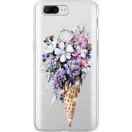 Силіконовий чохол BoxFace OnePlus 5T Ice Cream Flowers (935796-rs17)