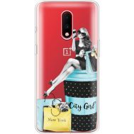 Силіконовий чохол BoxFace OnePlus 7 City Girl (37258-cc56)