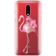 Силіконовий чохол BoxFace OnePlus 7 Floral Flamingo (37258-cc12)