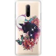 Силіконовий чохол BoxFace OnePlus 7 Pro Cat in Flowers (937259-rs10)
