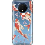 Силіконовий чохол BoxFace OnePlus 7T Japanese Koi Fish (38482-cc3)