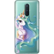 Силіконовий чохол BoxFace OnePlus 8 Unicorn Queen (939990-rs3)
