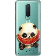 Силіконовий чохол BoxFace OnePlus 8 Little Panda (39990-cc21)