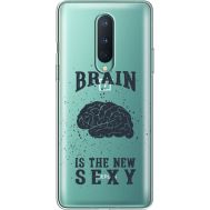 Силіконовий чохол BoxFace OnePlus 8 Sexy Brain (39990-cc47)